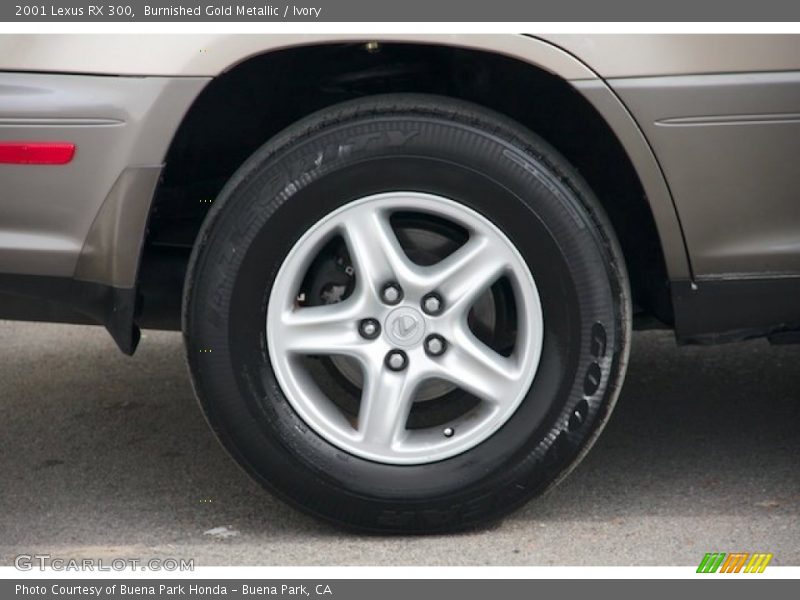 Burnished Gold Metallic / Ivory 2001 Lexus RX 300