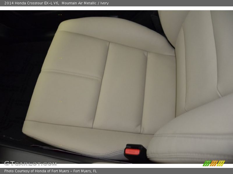 Mountain Air Metallic / Ivory 2014 Honda Crosstour EX-L V6