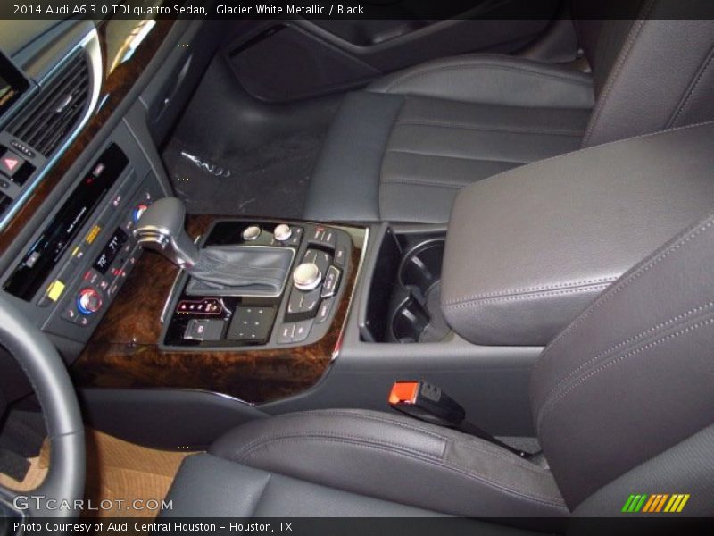 Glacier White Metallic / Black 2014 Audi A6 3.0 TDI quattro Sedan