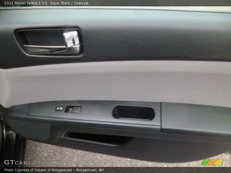 Super Black / Charcoal 2012 Nissan Sentra 2.0 S