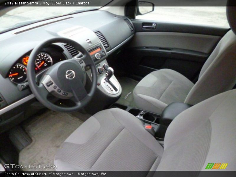 Super Black / Charcoal 2012 Nissan Sentra 2.0 S