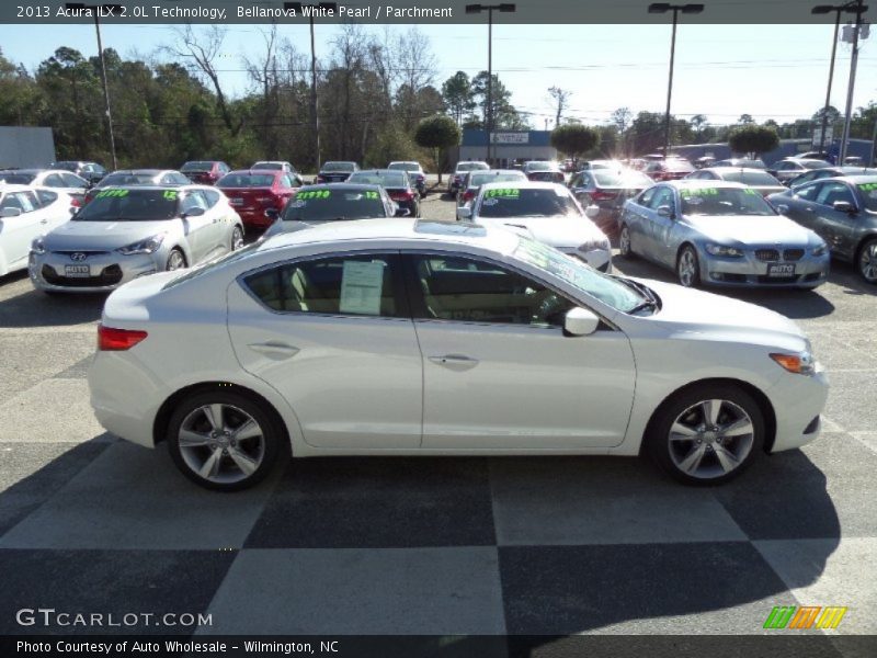 Bellanova White Pearl / Parchment 2013 Acura ILX 2.0L Technology