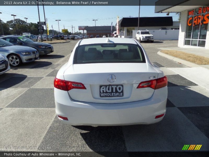 Bellanova White Pearl / Parchment 2013 Acura ILX 2.0L Technology