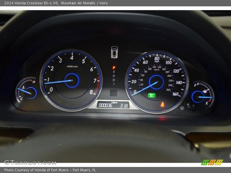  2014 Crosstour EX-L V6 EX-L V6 Gauges