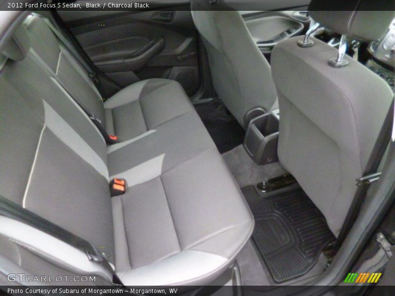 Black / Charcoal Black 2012 Ford Focus S Sedan