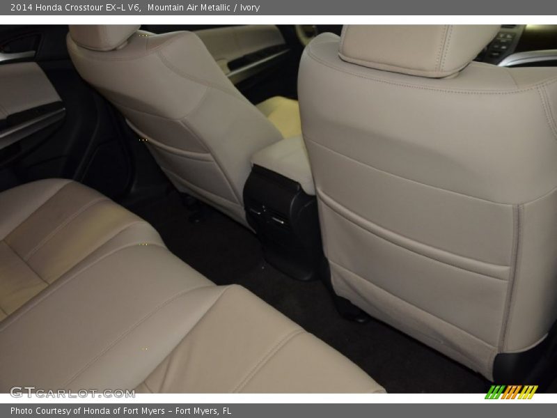 Mountain Air Metallic / Ivory 2014 Honda Crosstour EX-L V6