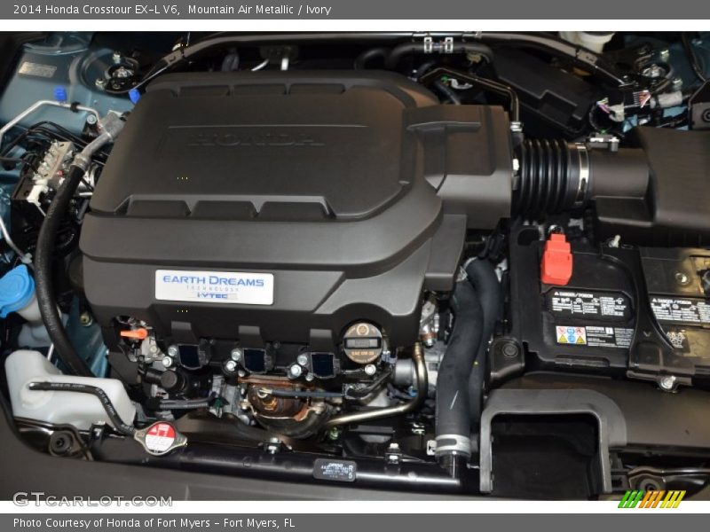  2014 Crosstour EX-L V6 Engine - 3.5 Liter SOHC 24-Valve i-VTEC V6