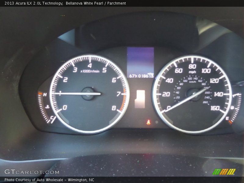 Bellanova White Pearl / Parchment 2013 Acura ILX 2.0L Technology