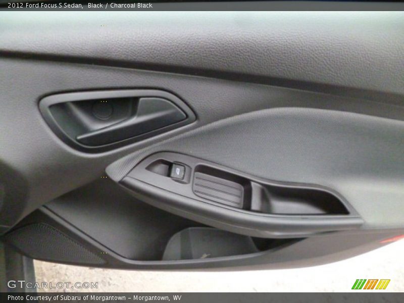 Black / Charcoal Black 2012 Ford Focus S Sedan