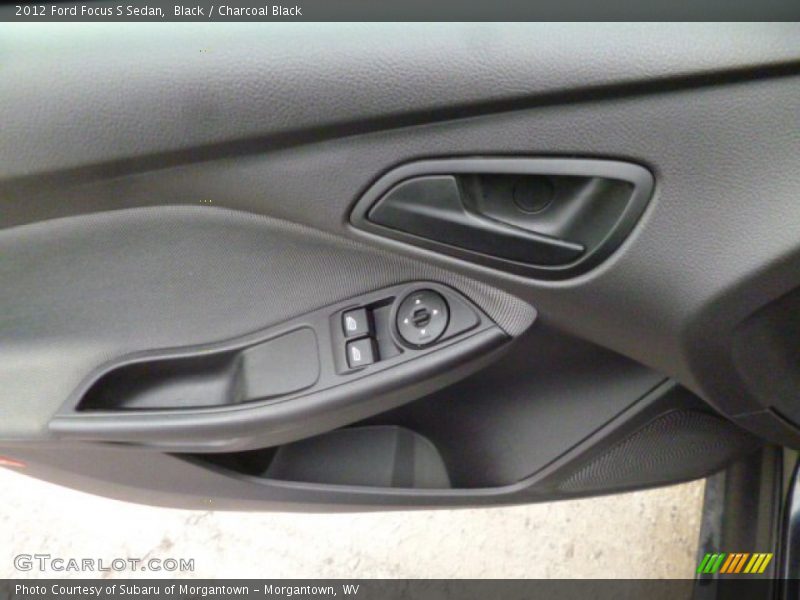 Black / Charcoal Black 2012 Ford Focus S Sedan