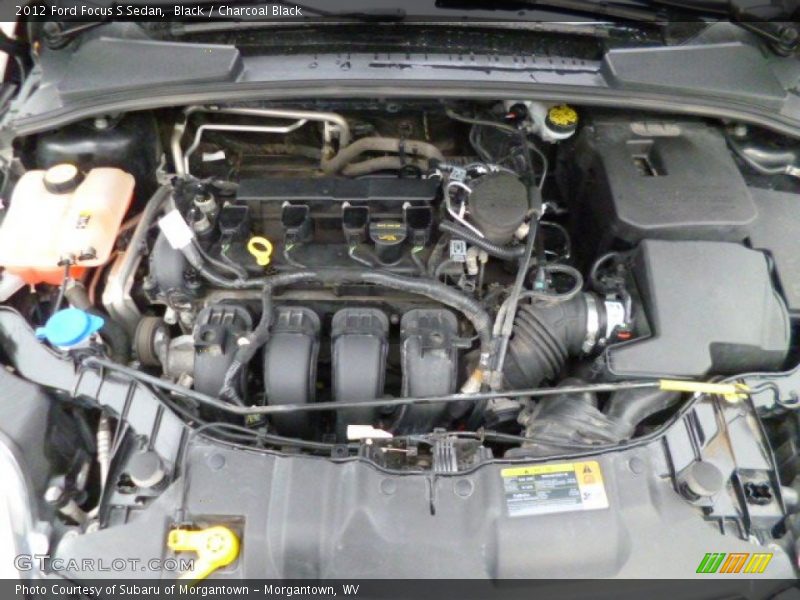 Black / Charcoal Black 2012 Ford Focus S Sedan