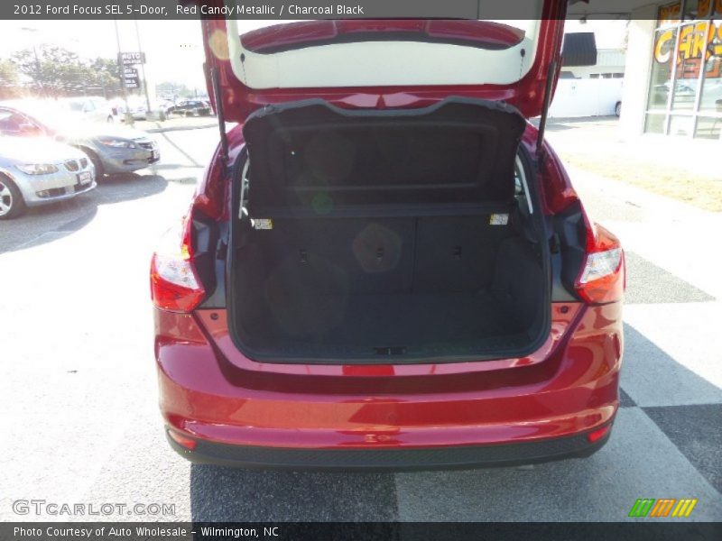 Red Candy Metallic / Charcoal Black 2012 Ford Focus SEL 5-Door