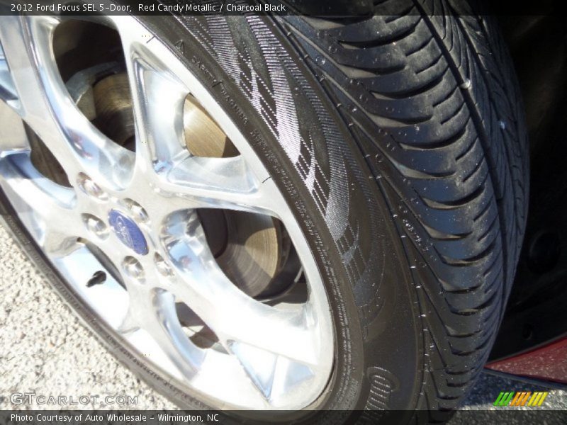 Red Candy Metallic / Charcoal Black 2012 Ford Focus SEL 5-Door