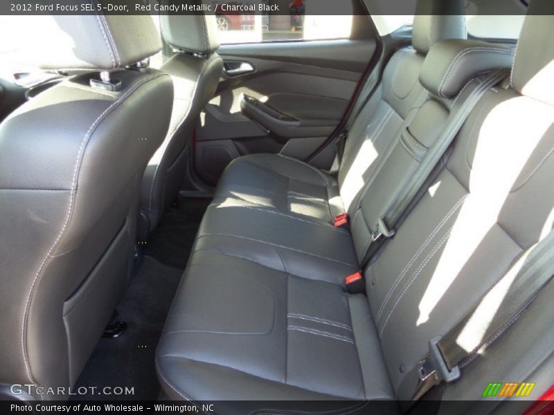 Red Candy Metallic / Charcoal Black 2012 Ford Focus SEL 5-Door