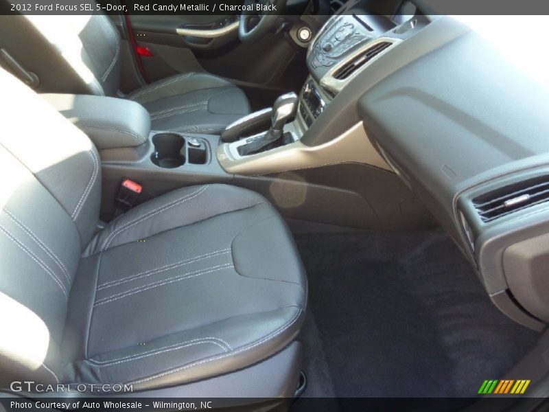 Red Candy Metallic / Charcoal Black 2012 Ford Focus SEL 5-Door