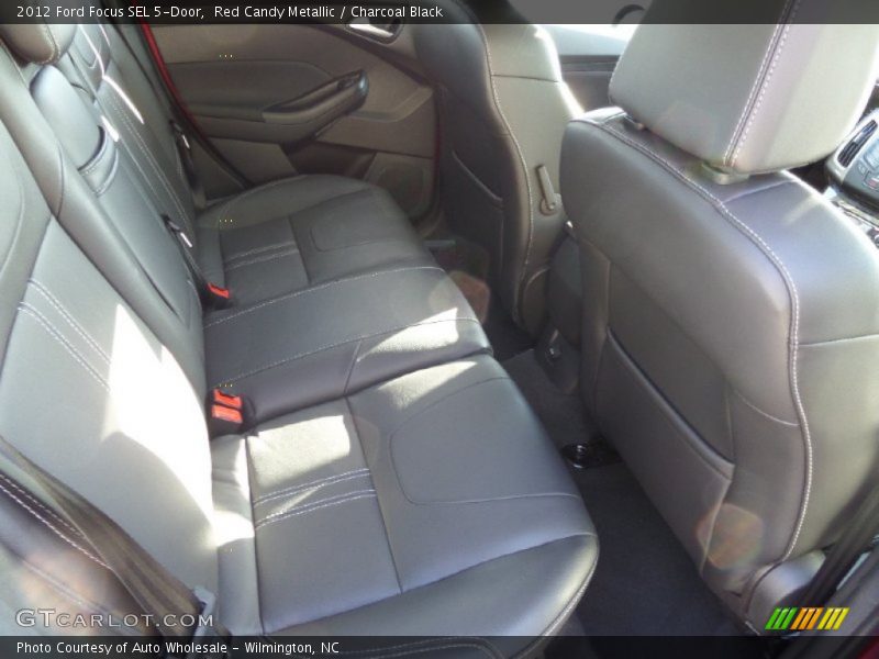 Red Candy Metallic / Charcoal Black 2012 Ford Focus SEL 5-Door