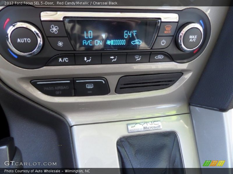 Red Candy Metallic / Charcoal Black 2012 Ford Focus SEL 5-Door