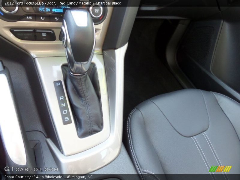 Red Candy Metallic / Charcoal Black 2012 Ford Focus SEL 5-Door