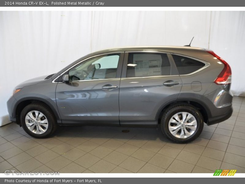 Polished Metal Metallic / Gray 2014 Honda CR-V EX-L