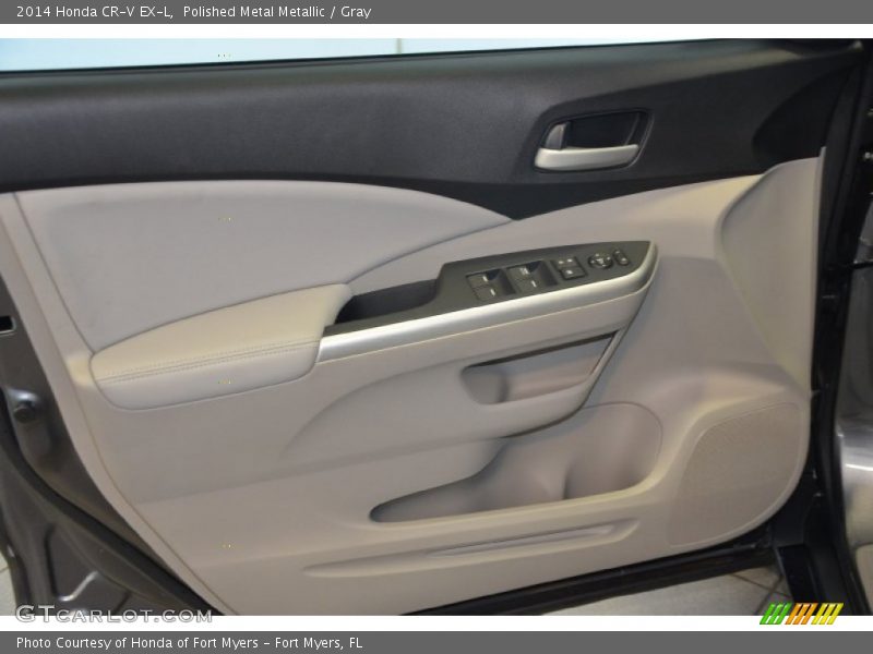 Polished Metal Metallic / Gray 2014 Honda CR-V EX-L
