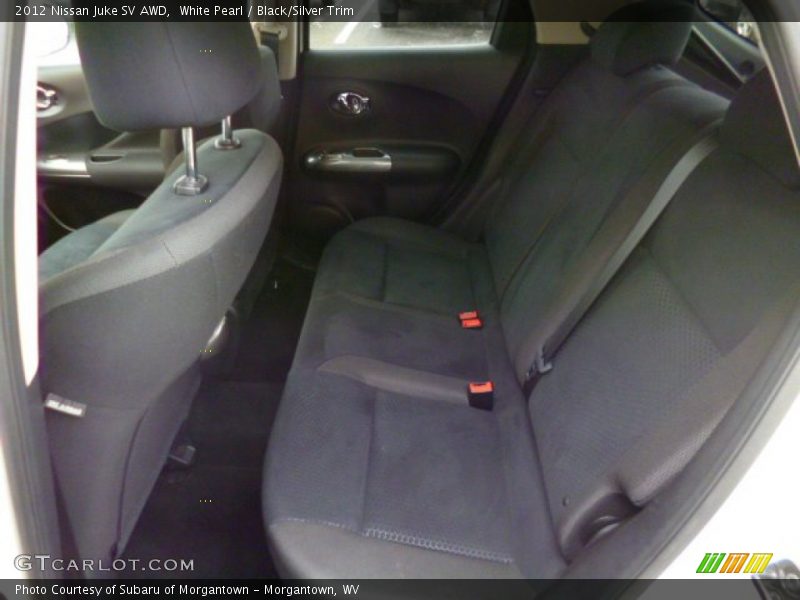 White Pearl / Black/Silver Trim 2012 Nissan Juke SV AWD