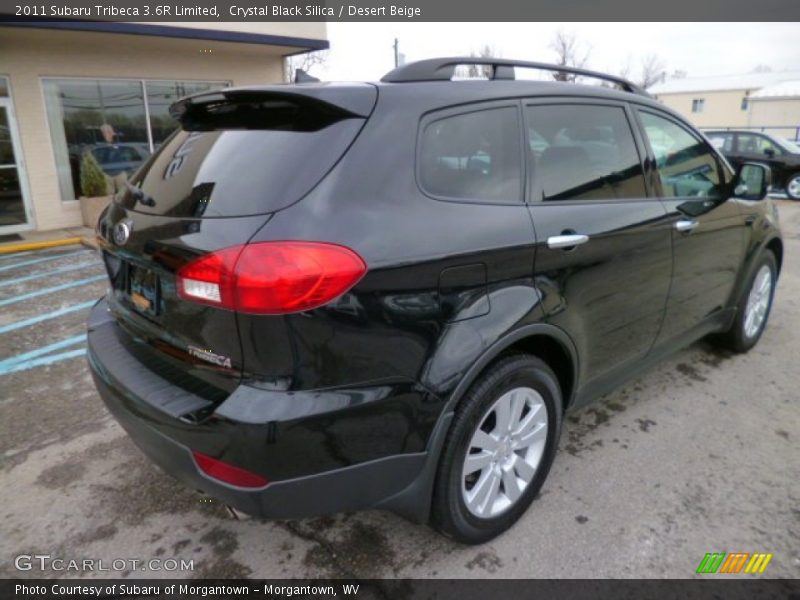 Crystal Black Silica / Desert Beige 2011 Subaru Tribeca 3.6R Limited