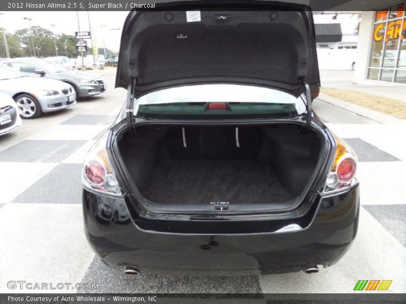 Super Black / Charcoal 2012 Nissan Altima 2.5 S