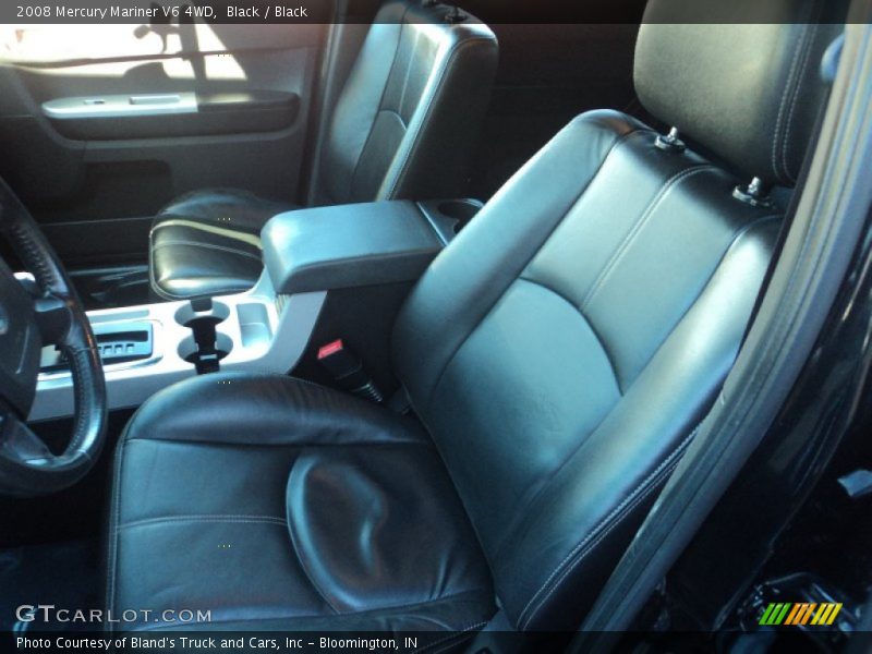 Black / Black 2008 Mercury Mariner V6 4WD