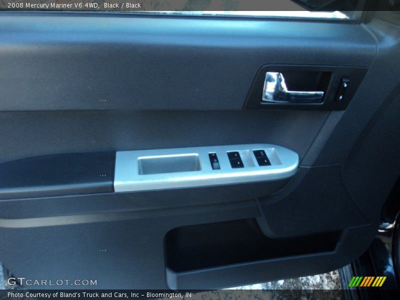 Black / Black 2008 Mercury Mariner V6 4WD