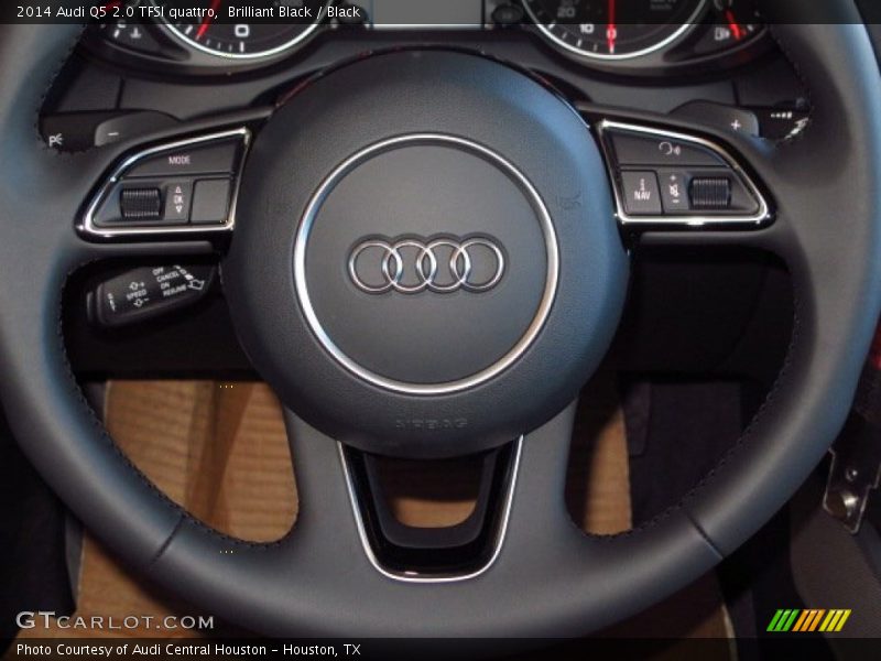 Brilliant Black / Black 2014 Audi Q5 2.0 TFSI quattro