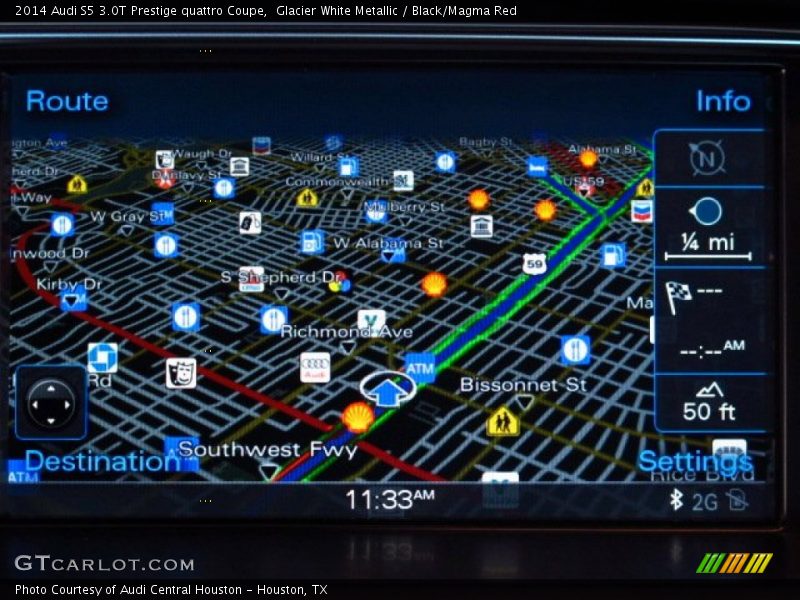 Navigation of 2014 S5 3.0T Prestige quattro Coupe
