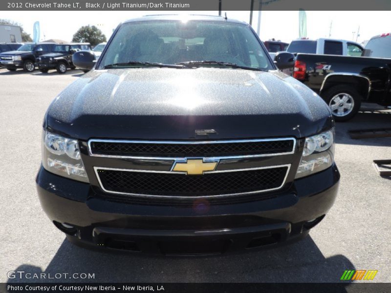 Black / Light Titanium/Dark Titanium 2012 Chevrolet Tahoe LT