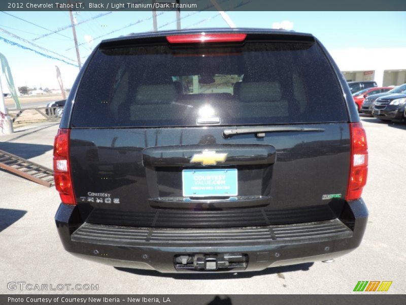 Black / Light Titanium/Dark Titanium 2012 Chevrolet Tahoe LT