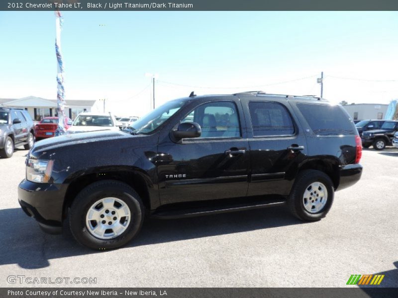 Black / Light Titanium/Dark Titanium 2012 Chevrolet Tahoe LT