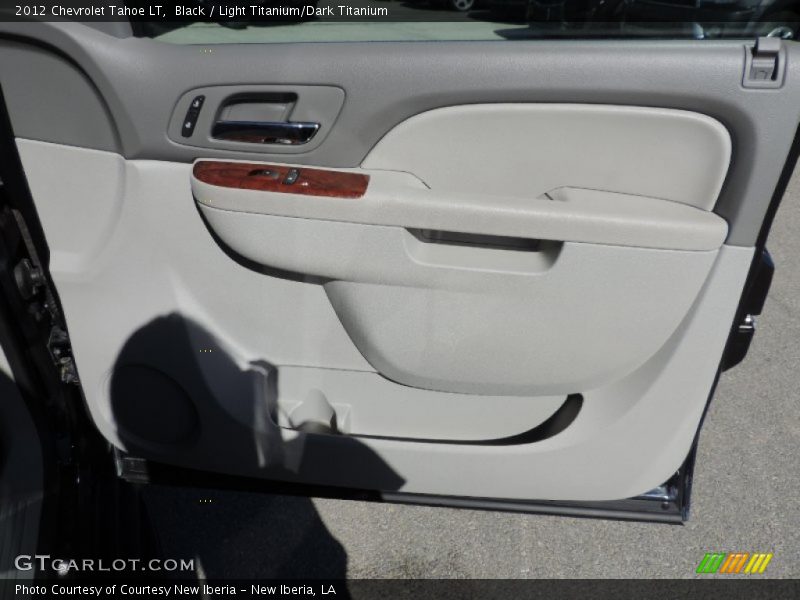 Black / Light Titanium/Dark Titanium 2012 Chevrolet Tahoe LT