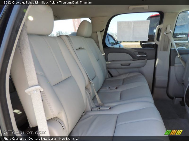 Black / Light Titanium/Dark Titanium 2012 Chevrolet Tahoe LT