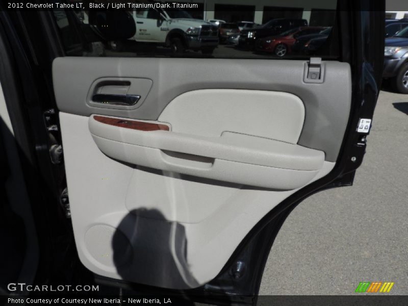 Black / Light Titanium/Dark Titanium 2012 Chevrolet Tahoe LT