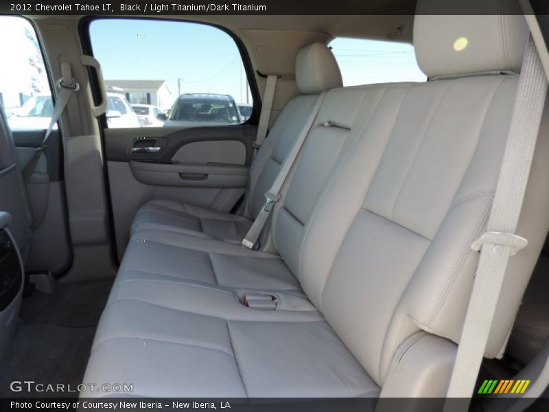 Black / Light Titanium/Dark Titanium 2012 Chevrolet Tahoe LT