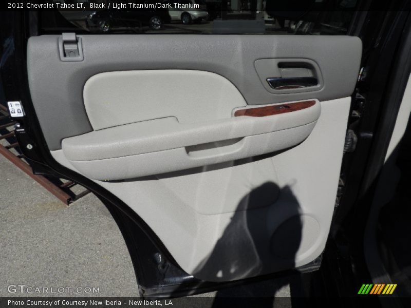 Black / Light Titanium/Dark Titanium 2012 Chevrolet Tahoe LT