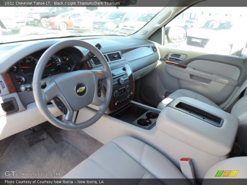 Black / Light Titanium/Dark Titanium 2012 Chevrolet Tahoe LT
