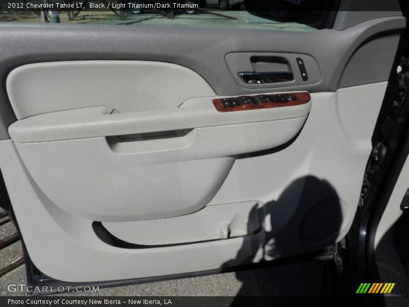 Black / Light Titanium/Dark Titanium 2012 Chevrolet Tahoe LT