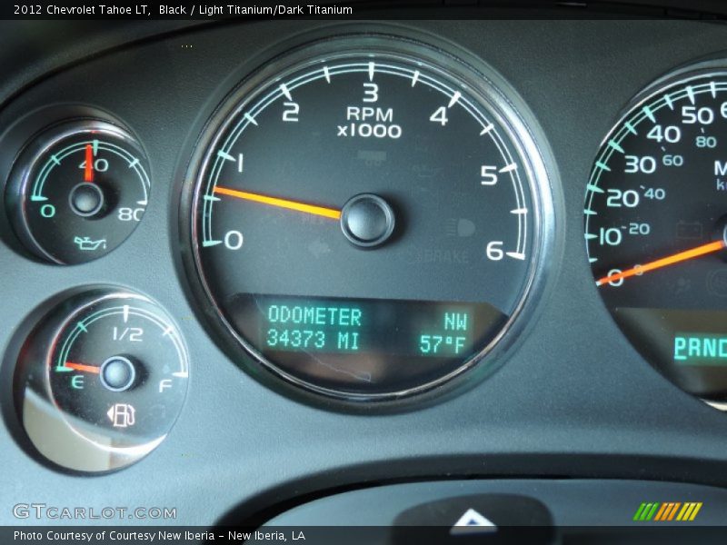 Black / Light Titanium/Dark Titanium 2012 Chevrolet Tahoe LT