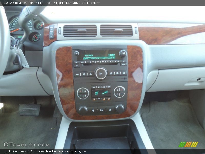 Black / Light Titanium/Dark Titanium 2012 Chevrolet Tahoe LT