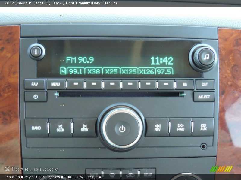 Black / Light Titanium/Dark Titanium 2012 Chevrolet Tahoe LT