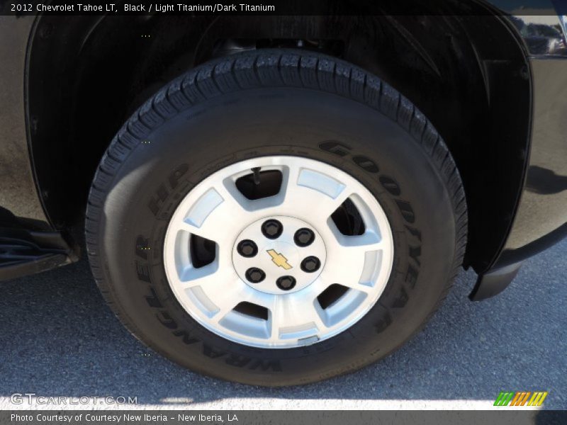 Black / Light Titanium/Dark Titanium 2012 Chevrolet Tahoe LT