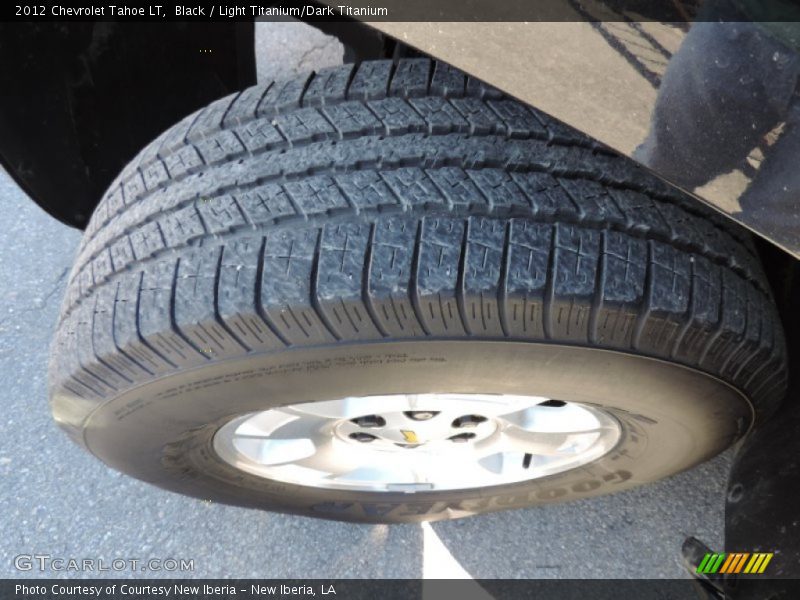 Black / Light Titanium/Dark Titanium 2012 Chevrolet Tahoe LT