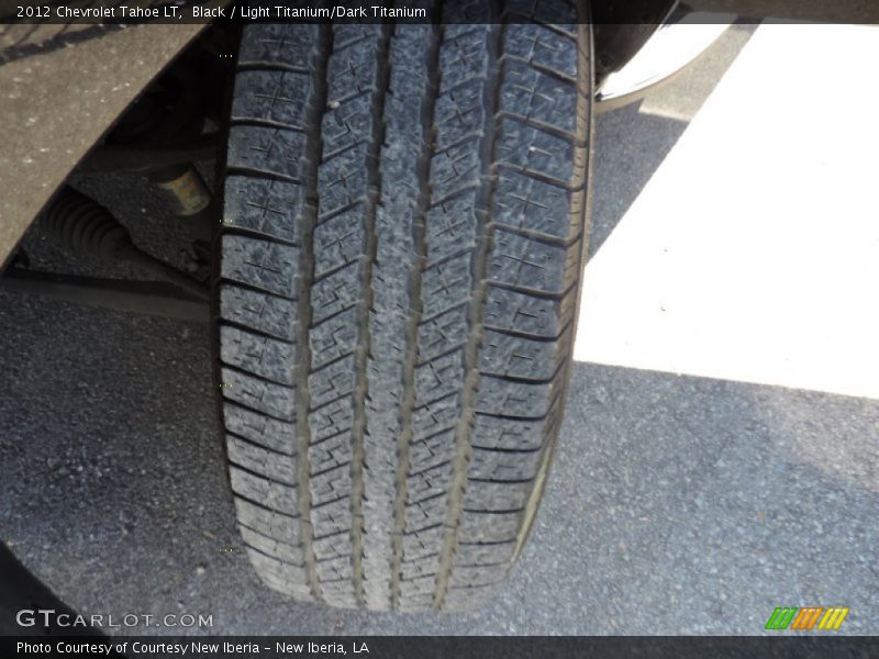 Black / Light Titanium/Dark Titanium 2012 Chevrolet Tahoe LT