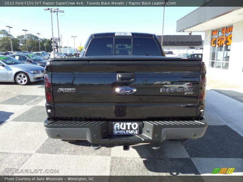 Tuxedo Black Metallic / Raptor Black Leather/Cloth 2013 Ford F150 SVT Raptor SuperCrew 4x4