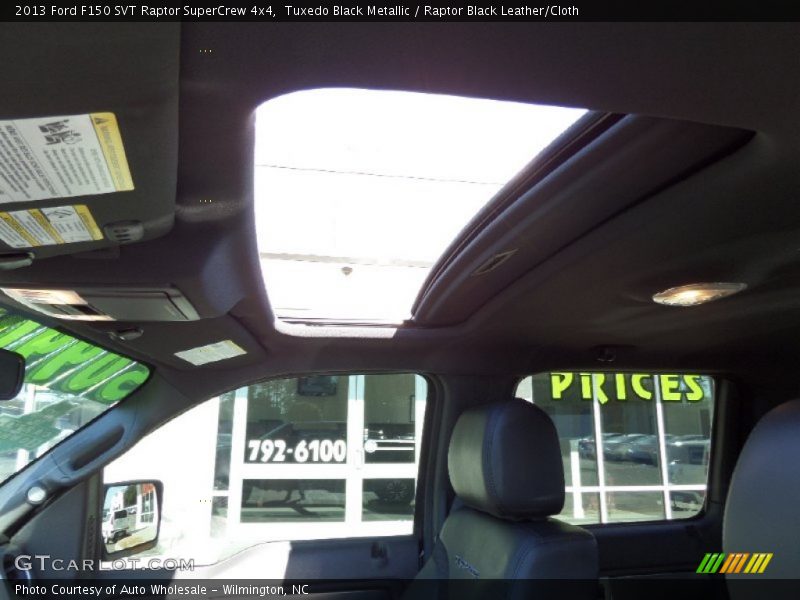 Tuxedo Black Metallic / Raptor Black Leather/Cloth 2013 Ford F150 SVT Raptor SuperCrew 4x4