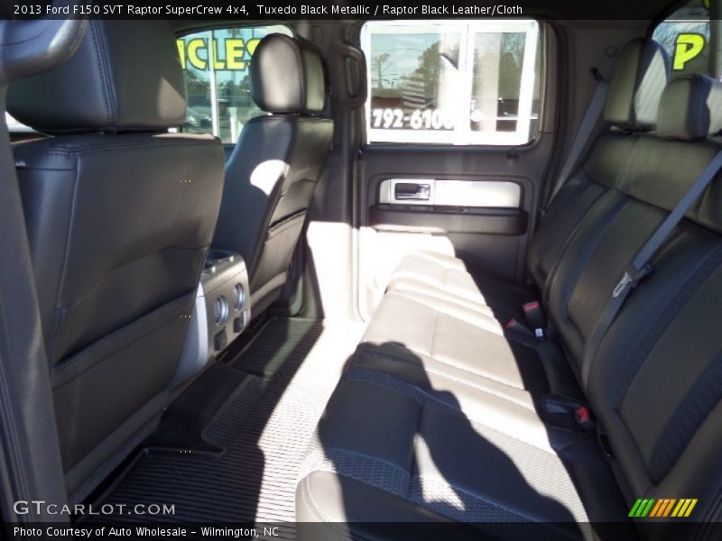 Tuxedo Black Metallic / Raptor Black Leather/Cloth 2013 Ford F150 SVT Raptor SuperCrew 4x4